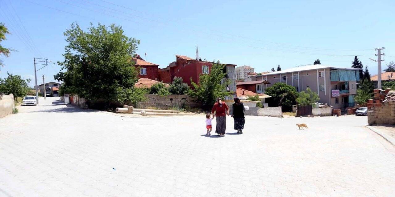 Pamukkale’de bir mahallede daha üstyapıda sona gelindi