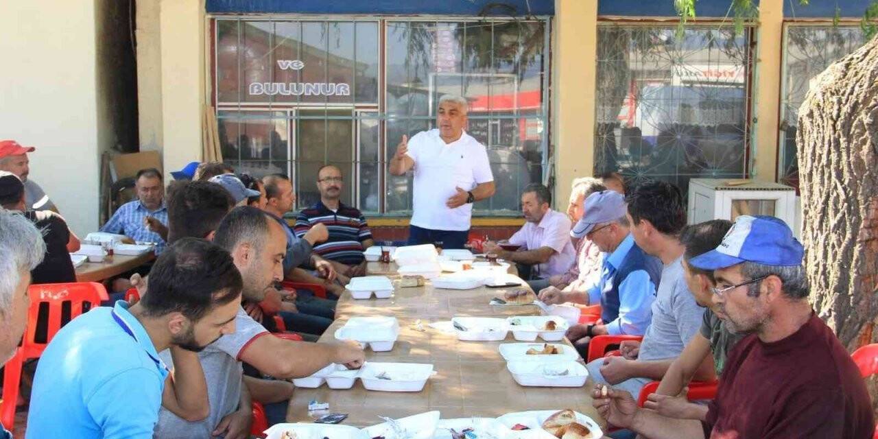 Başkan Çalışkan, sanayi esnafıyla bir araya geldi