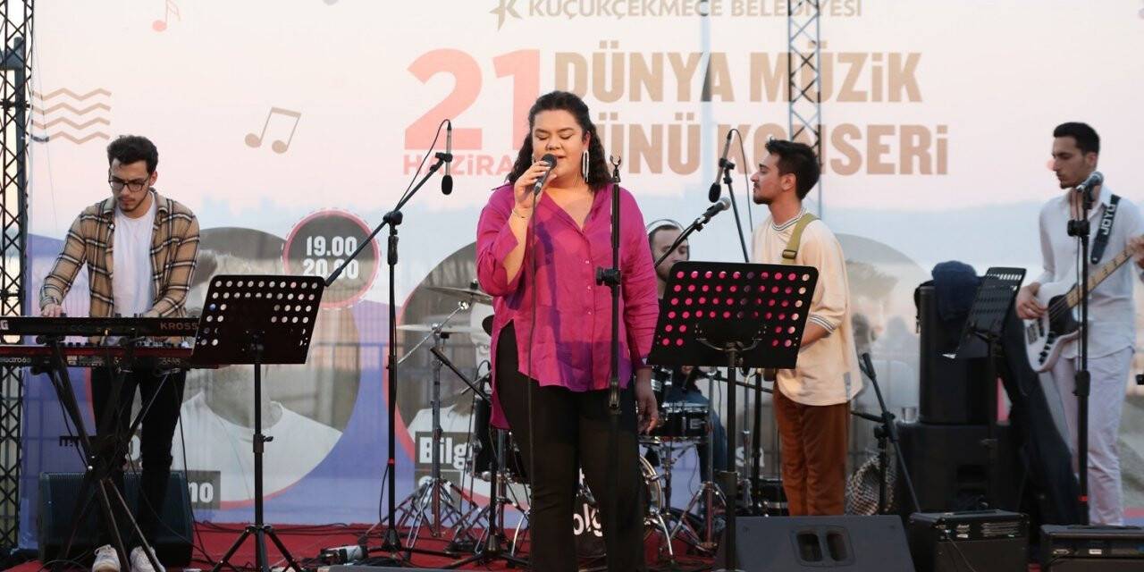 Küçükçekmece’de genç müzisyenlerden “Dünya Müzik Günü” konseri
