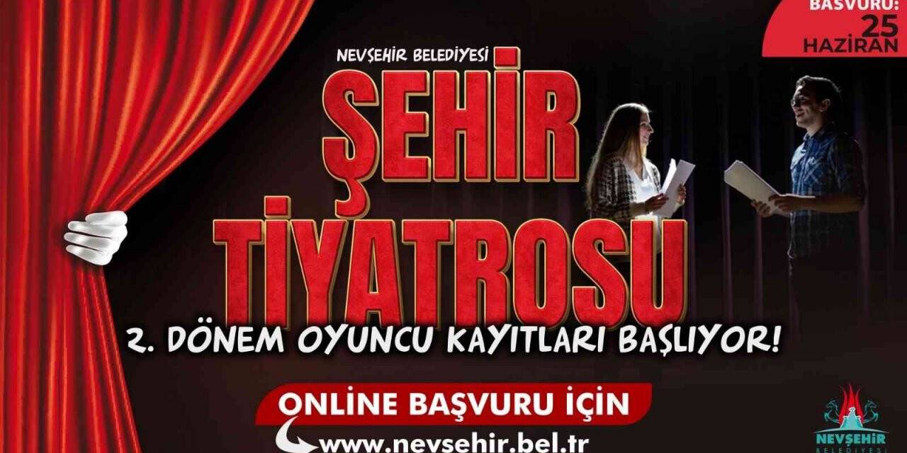 Tiyatro Atölyesi’nde 2. Dönem kayıtları devam ediyor