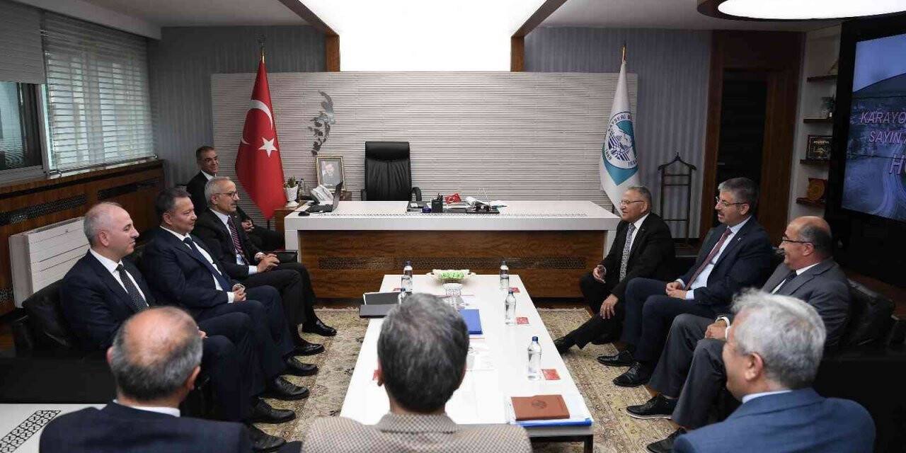 Başkan Büyükkılıç’tan ’karayolları’ zirvesi