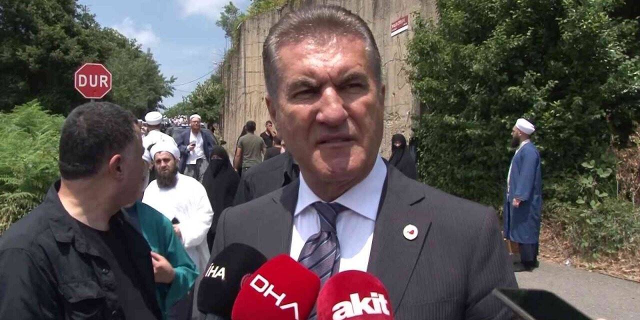 Mustafa Sarıgül’den vefat eden Mahmut Ustaosmanoğlu’nun evine taziye ziyareti