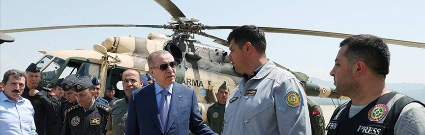 Cumhurbaşkanı Erdoğan, Soylu ve Kirişci'den Marmaris'teki orman yangınına ilişkin bilgi aldı