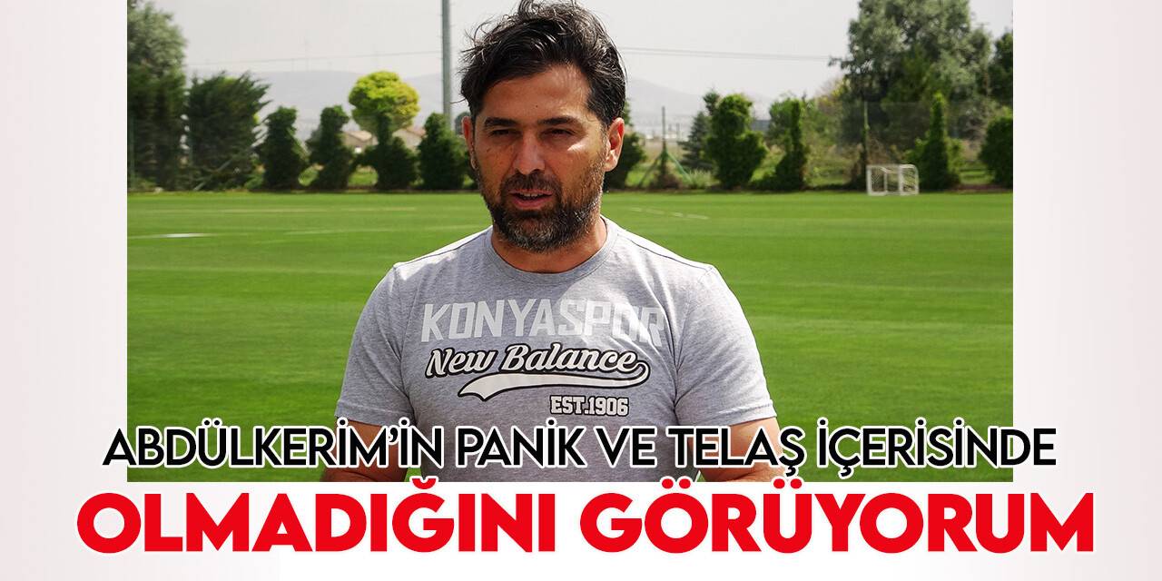 İlhan Palut antrenman öncesi basın mensuplarına açıklamalarda bulundu