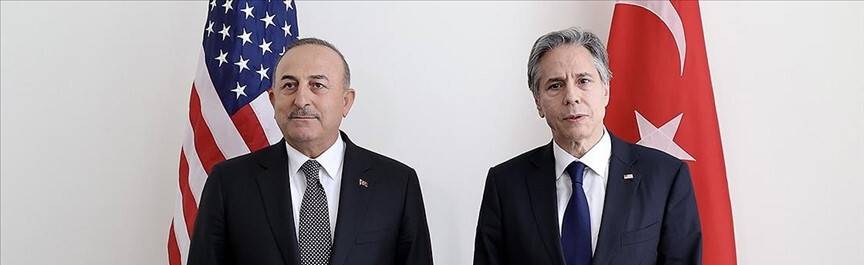 Dışişleri Bakanı Çavuşoğlu, ABD’li mevkidaşı Blinken ile görüştü