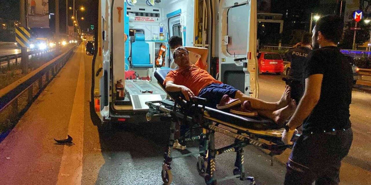 Maltepe’de cip ile ticari araç çarpıştı: 2 yaralı