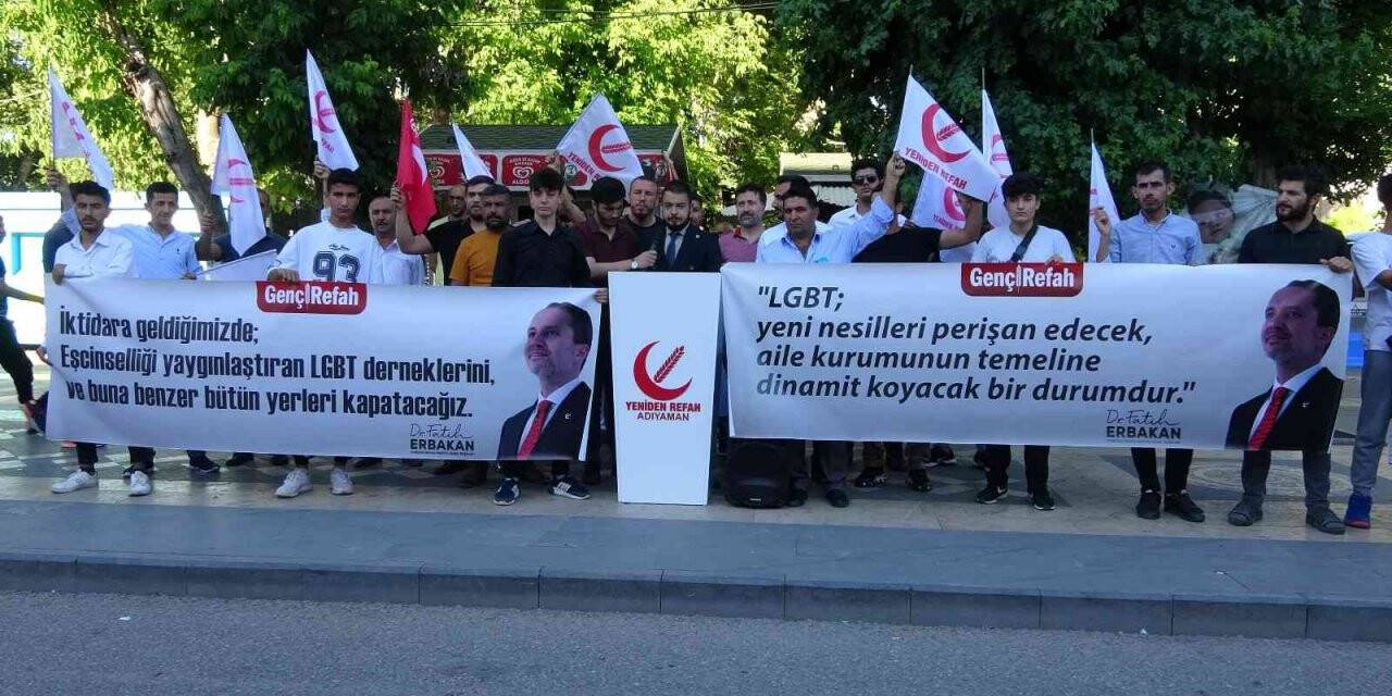 Adıyaman YRP'den LGBT derneklerine tepki