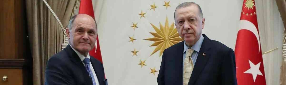 Cumhurbaşkanı Erdoğan Avusturya Meclis Başkanı Sobotka’yı kabul etti
