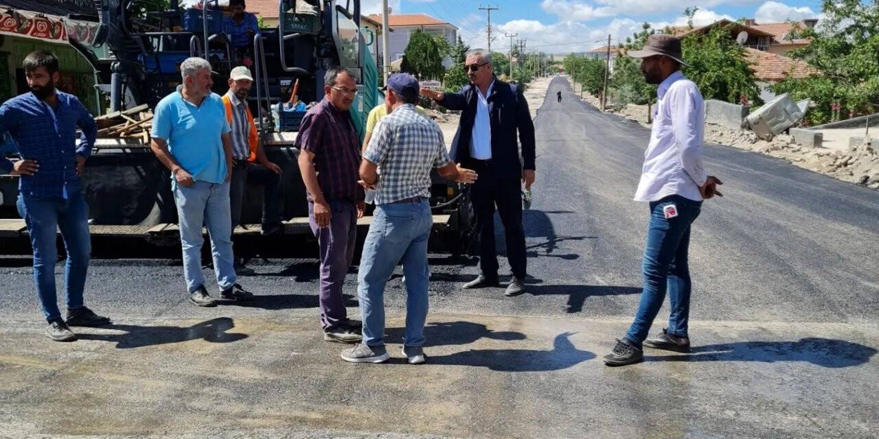 Evren’de asfalt çalışmaları devam ediyor