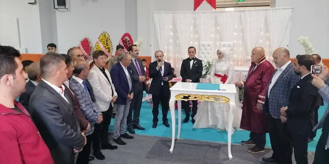 Polat ve Kılıç ailelerinin mutlu günü