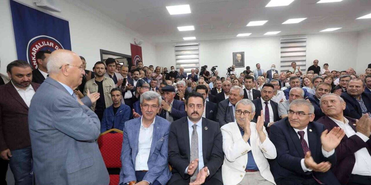 Yenimahalle Belediye Başkanı Yaşar, AHİD Genel Kuruluna katıldı