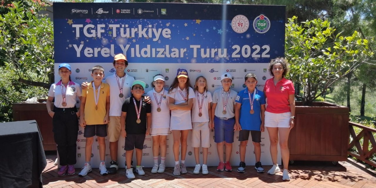 TGF Yerel Yıldızlar Turu Minikler Antalya 4. ayak müsabakası tamamlandı