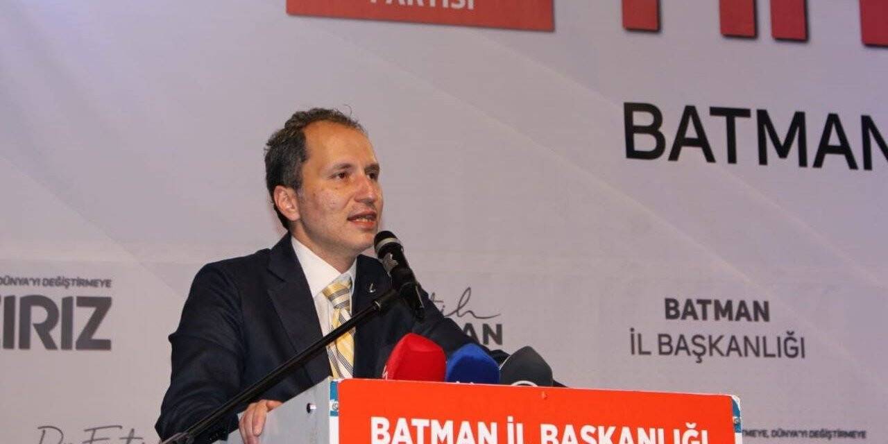 Yeniden Refah Partisi Genel Başkanı Erbakan: “Millet altılı masadan da ümidi kesti”