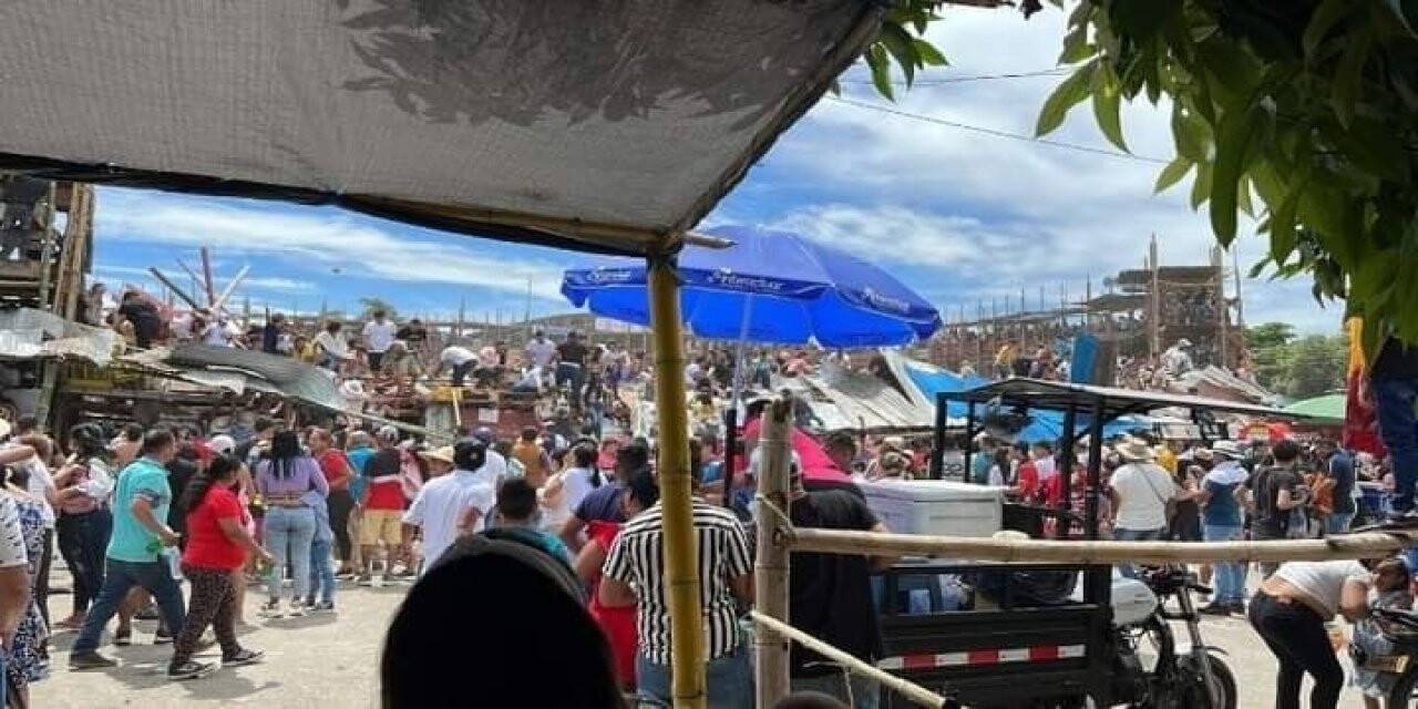 Kolombiya’da boğa güreşi sırasında tribün çöktü: 4 ölü, 322 yaralı