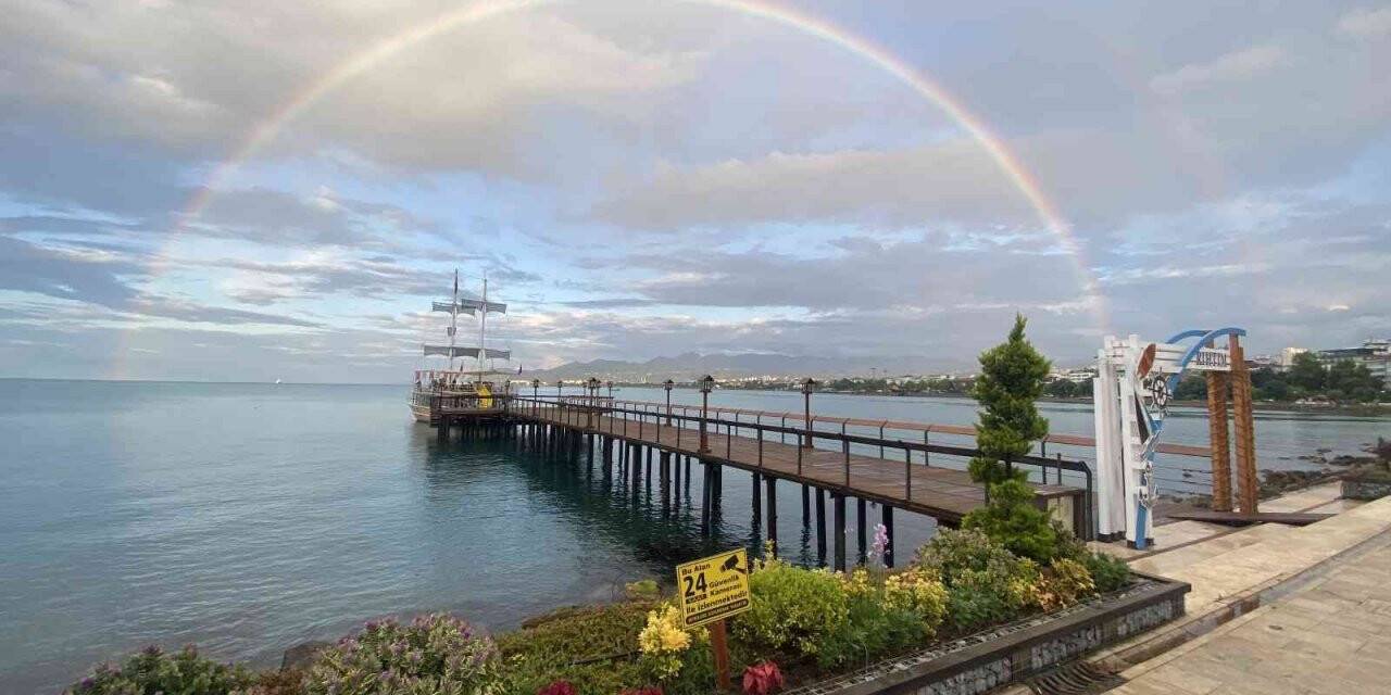 Ordu’da gökkuşağı güzelliği
