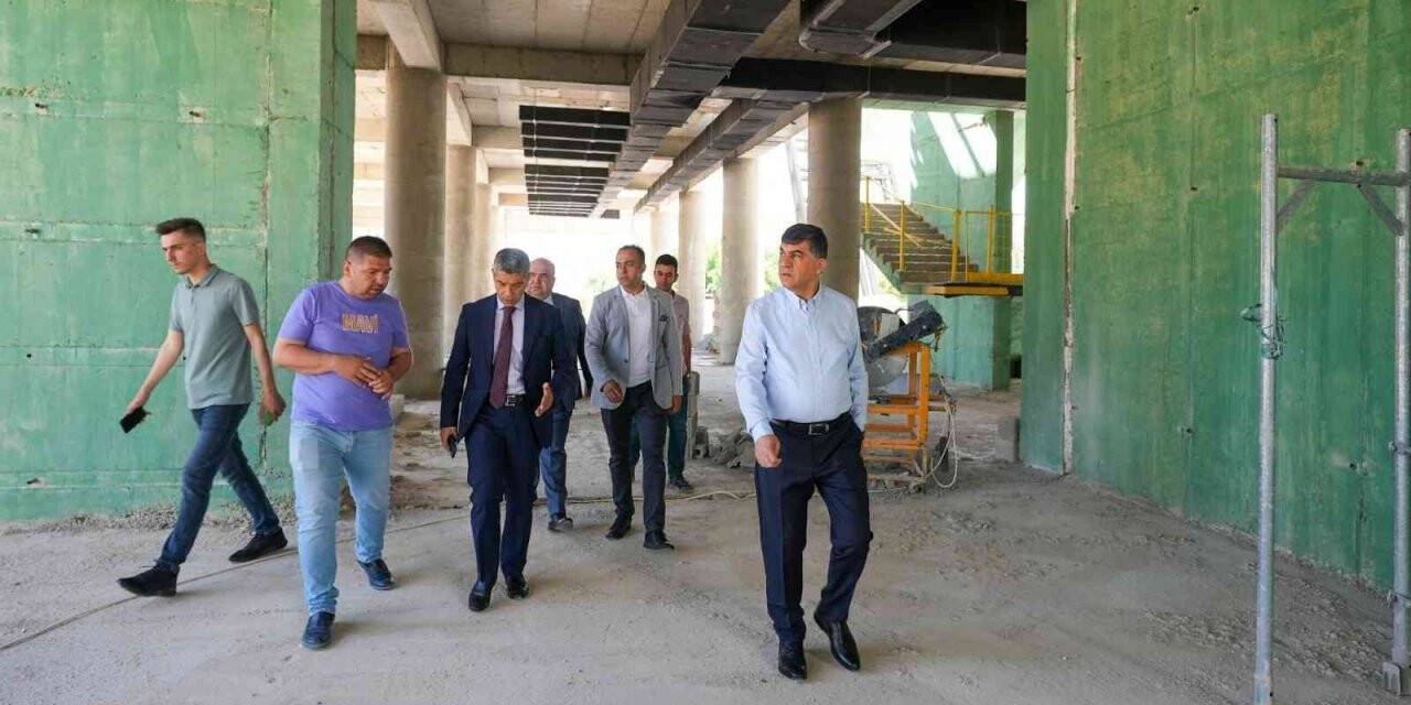 Fadıloğlu, Şehitkamil Sahnesini yerinde inceledi