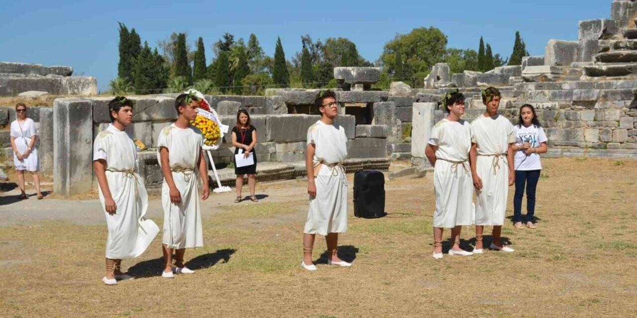 Milet Antik Kenti’nde baştan sona tarih kokan etkinlik