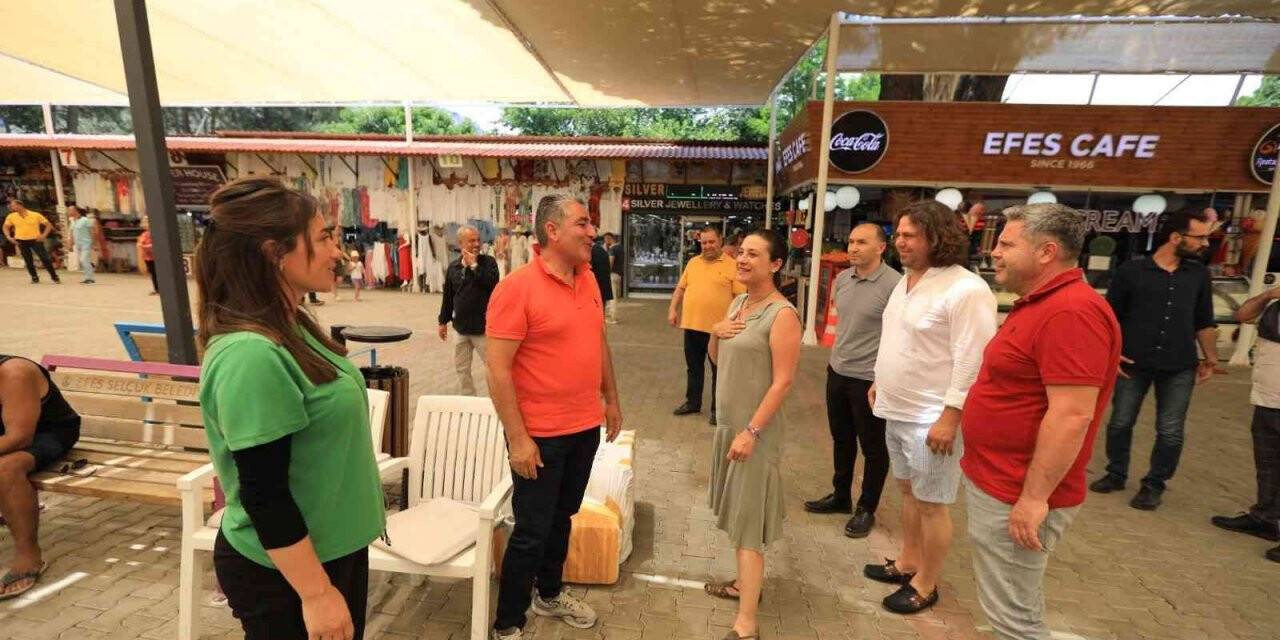 Efes Alt Kapı Çarşısı yepyeni görünüme kavuştu