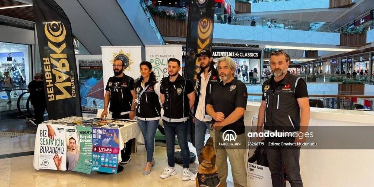 Polis ekipleri, bağımlılıklarla mücadele konusuna dikkat çekti