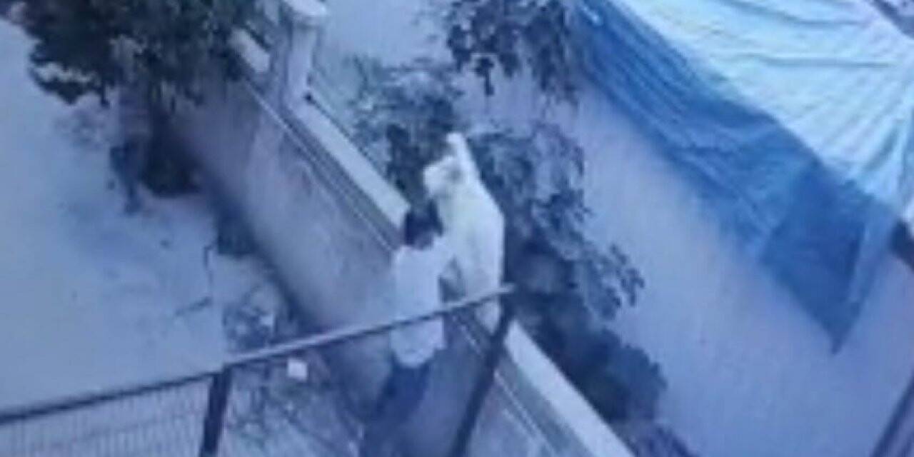 Bursa’da çuvala doldurduğu makineleri böyle çaldı