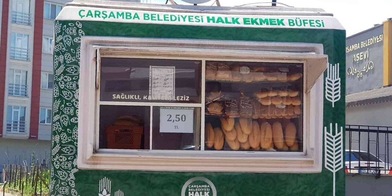 Çarşamba’da ekmek 2.5 TL