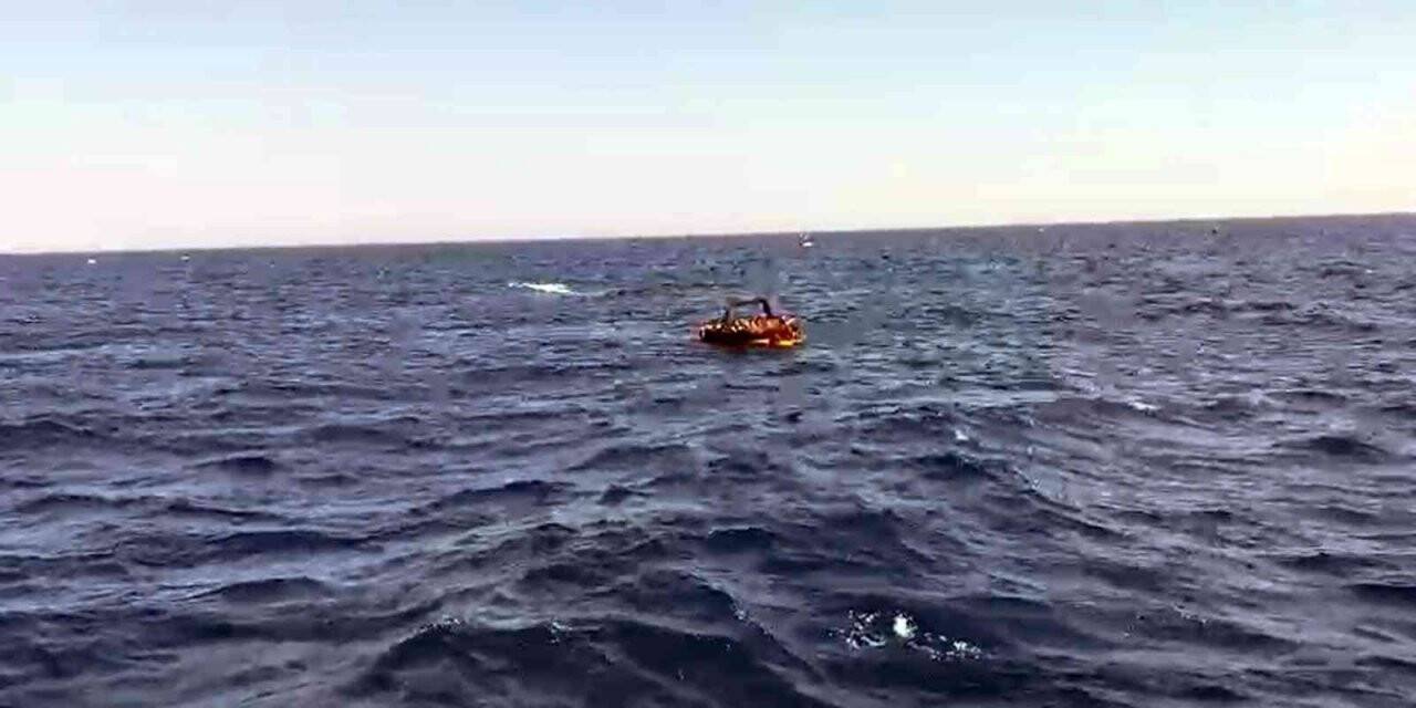 46 göçmen kurtarıldı, 29 göçmen yakalandı