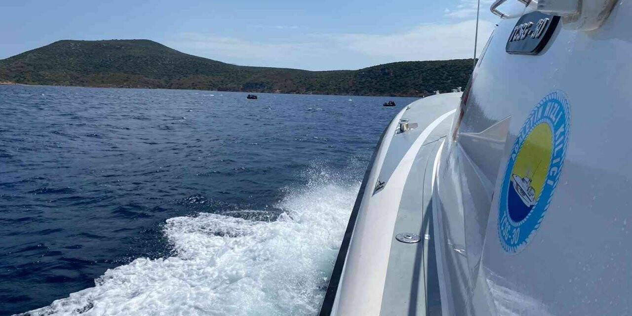 İzmir açıklarında 218 göçmen kurtarılırken, 37 göçmen yakalandı