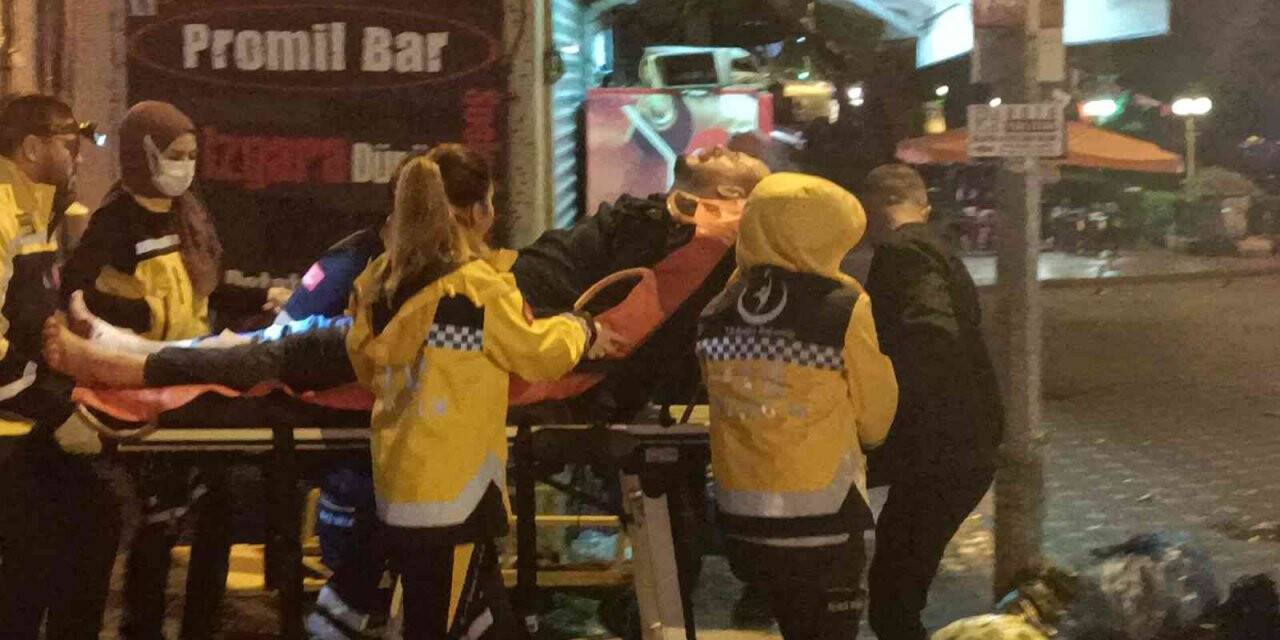 Tekel büfe kurşunlandı: 2 yaralı