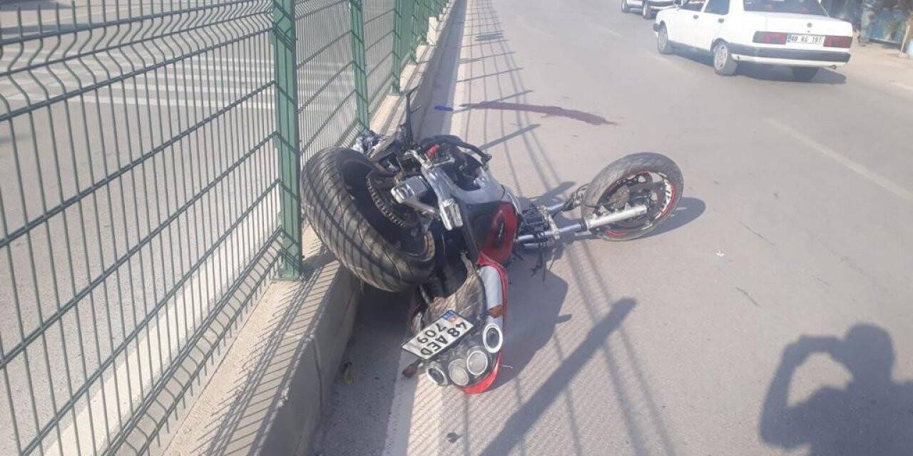 Fethiye’de otomobil motosiklete çarptı: 1 ölü