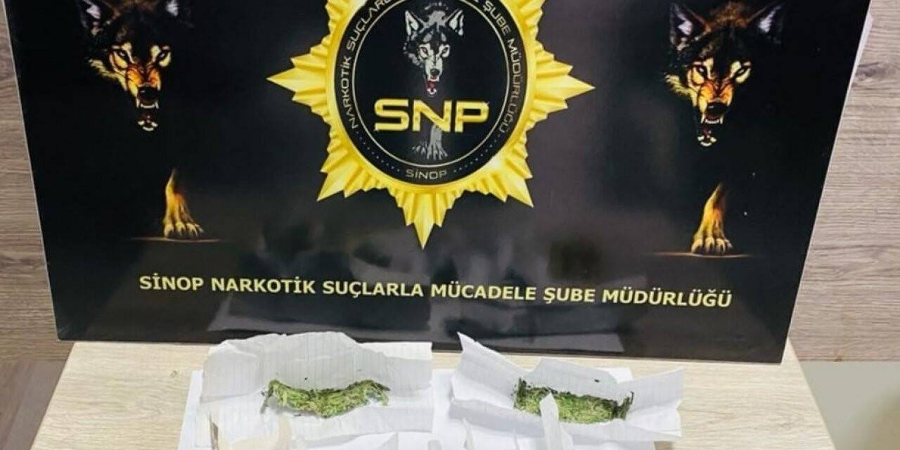 Sinop’ta uyuşturucu operasyonu
