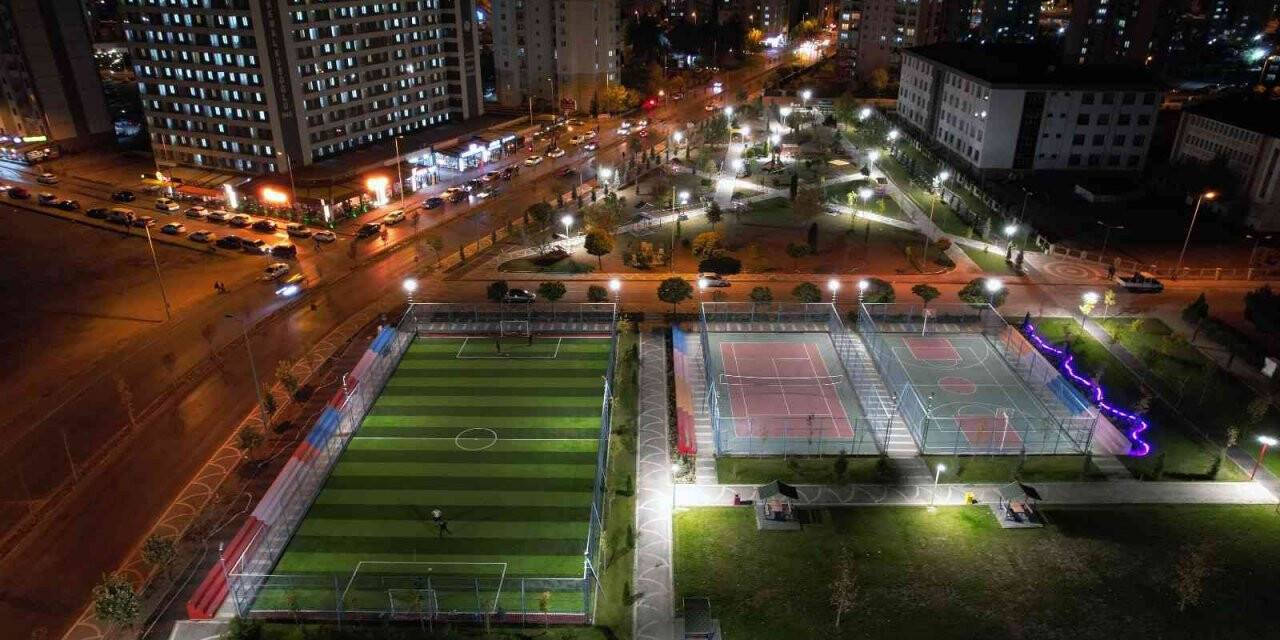 Talas’ta parklar, fonksiyonel alanlar