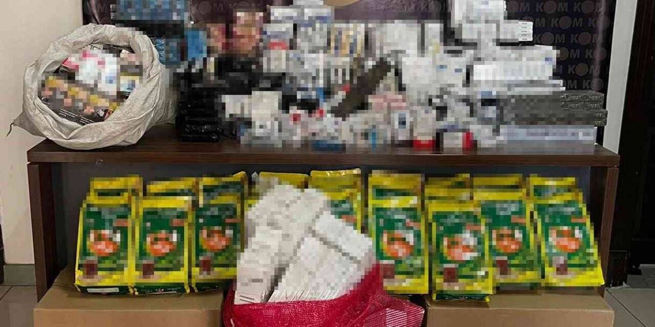 Mersin’de kaçakçılık operasyonu: 7 gözaltı