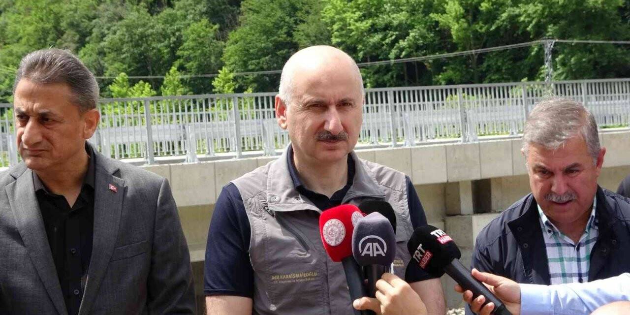Bakan Karaismailoğlu: “Bu köprüler sayesinde bölgeler son yağışlardan hiç etkilenmedi”