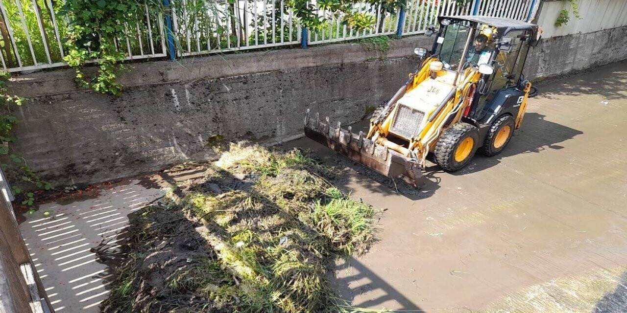 Körfez’de dere içleri temizleniyor