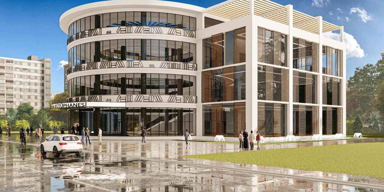 Antalya’nın en büyük kütüphanesinin temeli Kepez’de atıldı