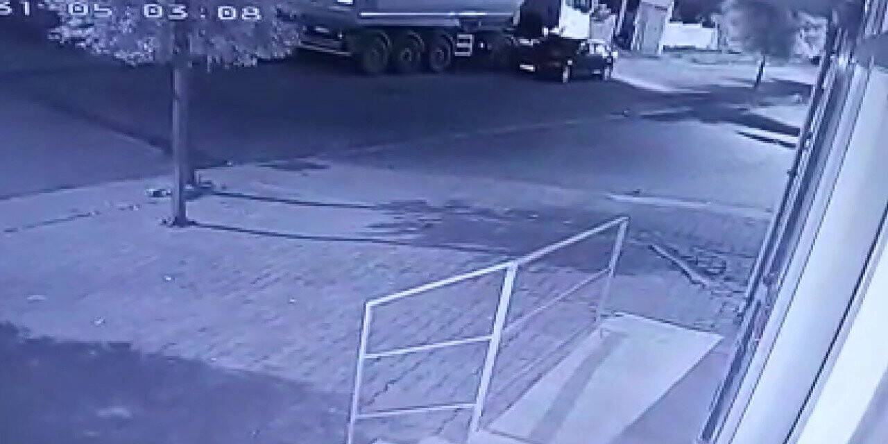 Sultanbeyli’de 5 ayrı hafriyat kamyonunun depo kısmından yakıt çalan şüpheli yakalandı