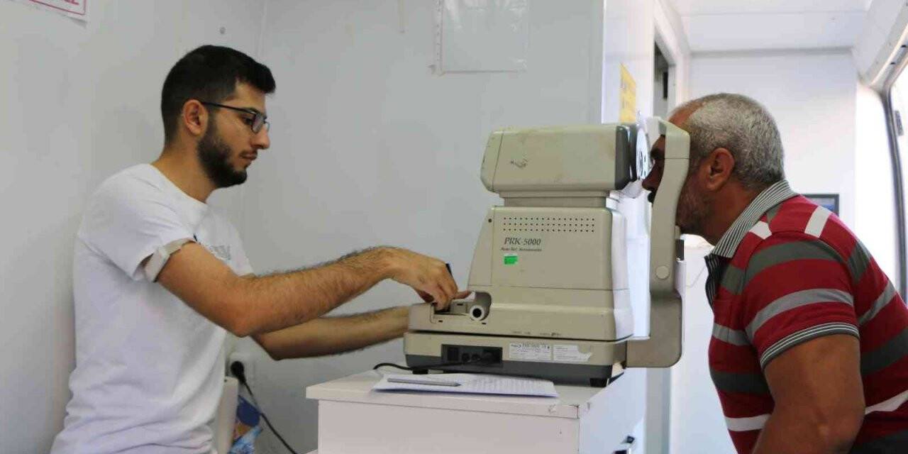 Elazığ’da görev yapan personele sağlık taraması