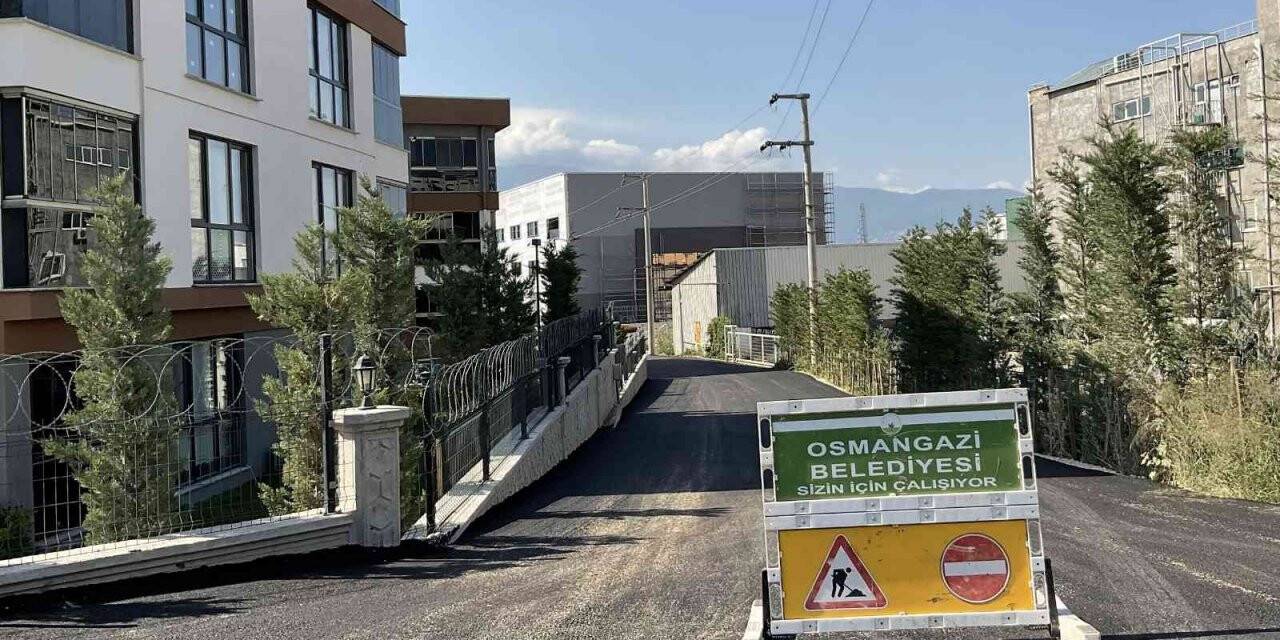 Osmangazi’den yoğun asfalt mesaisi