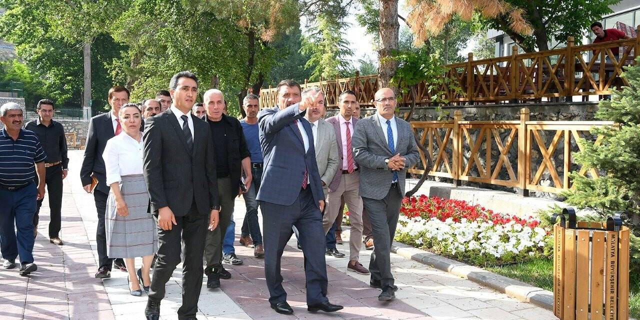 Başkan Gürkan, Horata mesire alanında incelemelerde bulundu