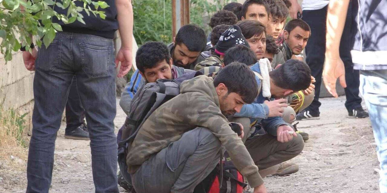 Van’da 20 düzensiz göçmen yakalandı