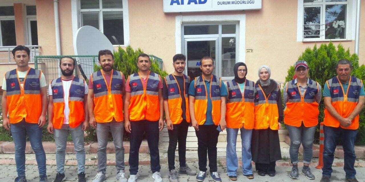Kırşehir’den sel bölgesine 13 AFAD gönüllüsü hareket etti