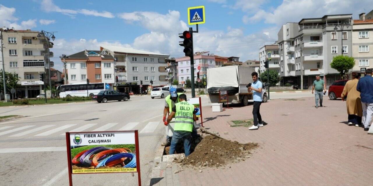 İnegöl fiber optik altyapıya kavuşuyor