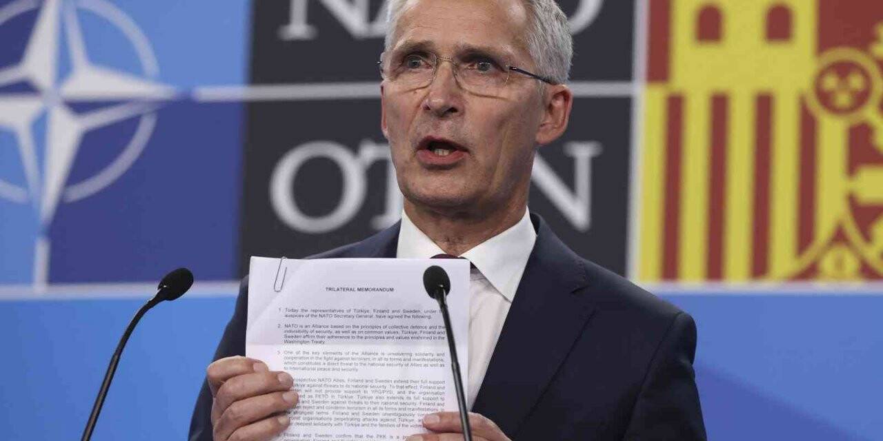 Stoltenberg: “İsveç ve Finlandiya terörle mücadelede Türkiye’ye tam destek sözü verdi”