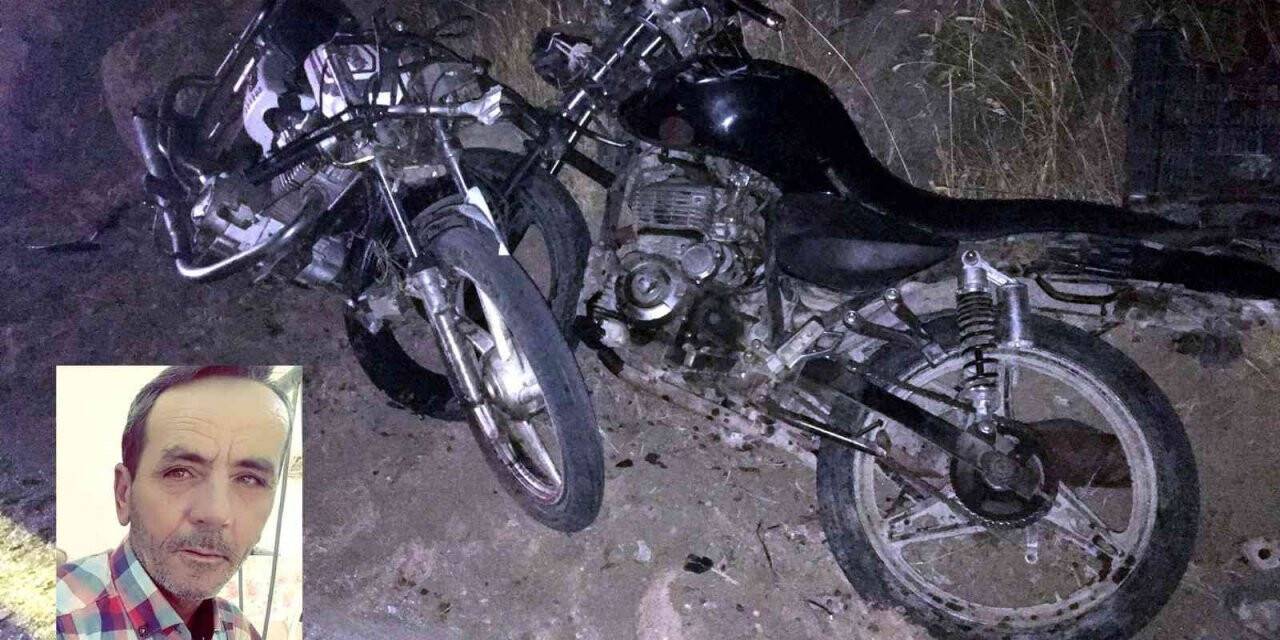 Ölümüne tesadüf...Akrabalar motosikletle çarpıştı: 1 ölü