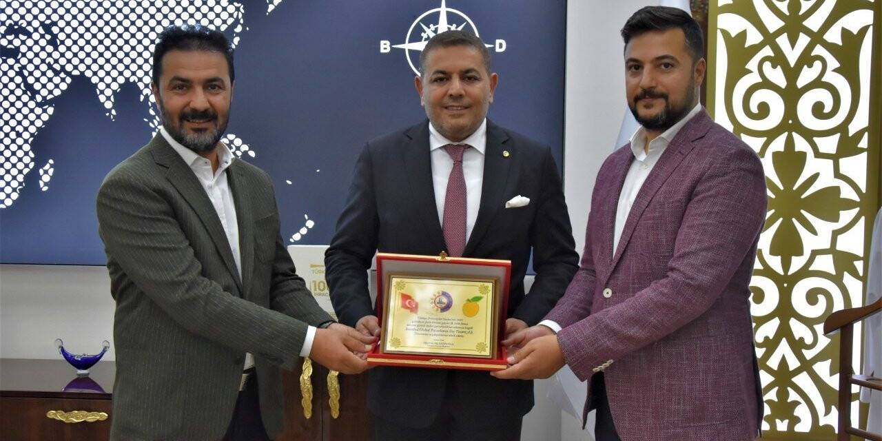 Malatya TSO’dan başarıya plaket