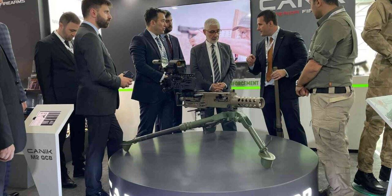 Türkiye’nin gururu ’CANiK M2 QCB’, SEDEC Fuarı’nda