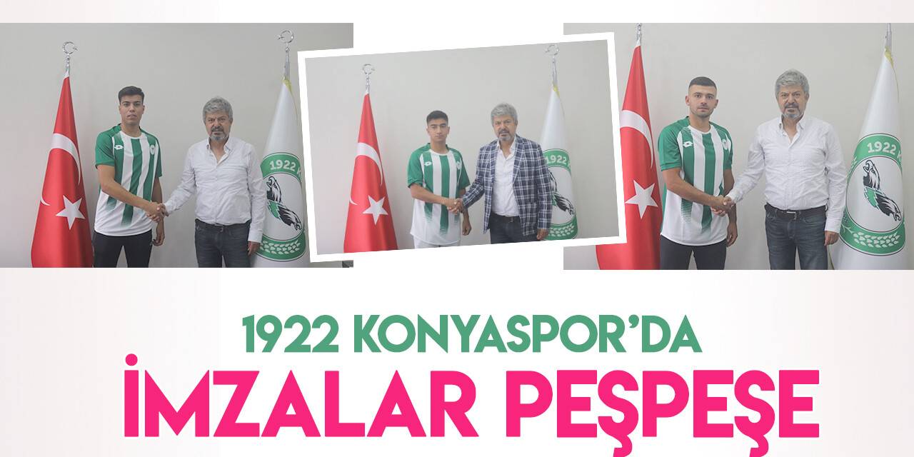1922 Konyaspor'da transfer sürüyor