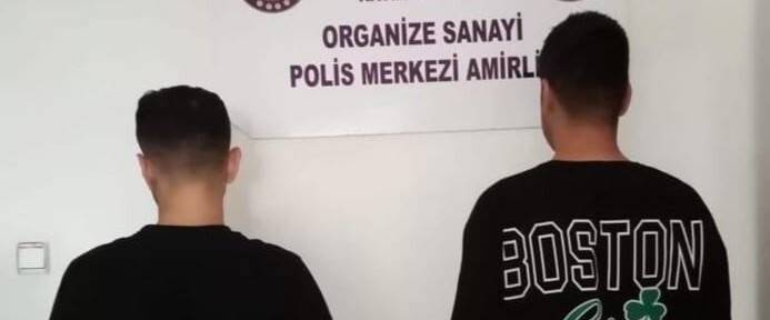 İş yerinden çuvalla malzeme çalan hırsızlar yakalandı