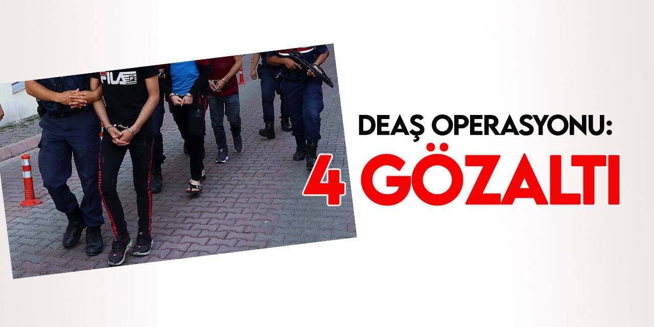 Konya’da DEAŞ’lı 4 terörist yakalandı