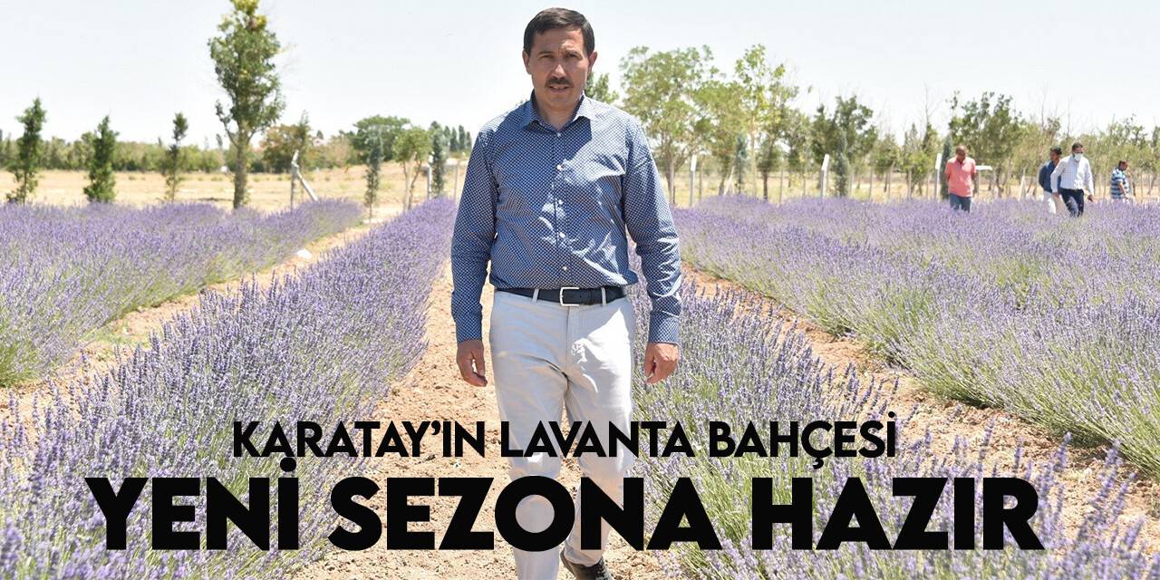 Karatay Lavanta Bahçesi 2 Temmuz’da kapılarını açıyor